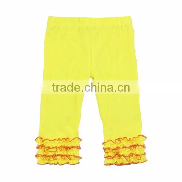 Wholesale Icing Sew Sassy Ruffle Leggings Girls Jeans Deinm Pants photo-2