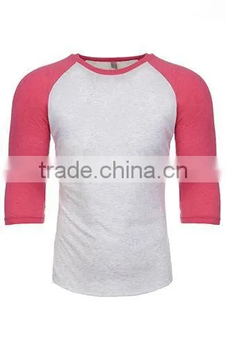 Next Level Apparel Tri-Blend Unisex 3/4 Raglan Sleeve Tee - Made From 50% Polyester, 25% Cotton and 25% Rayon photo-5