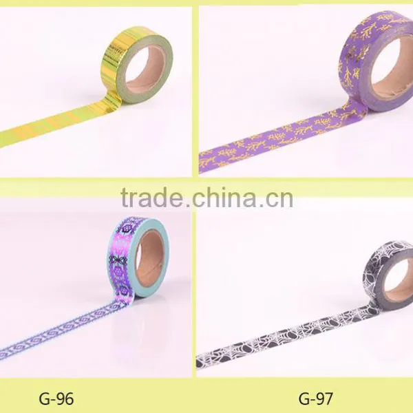1.5cm*10m Halloween Stamping Japanese Washi Foil Tape photo-4