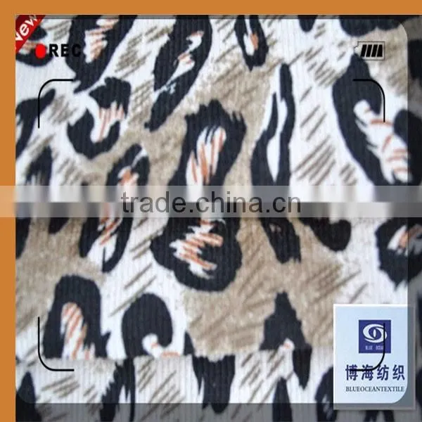 Wholesale Printed Corduroy Fabric for Caps/skirt/sofa/upholstery/ Hat/jacket/shirt/pants/garment photo-3
