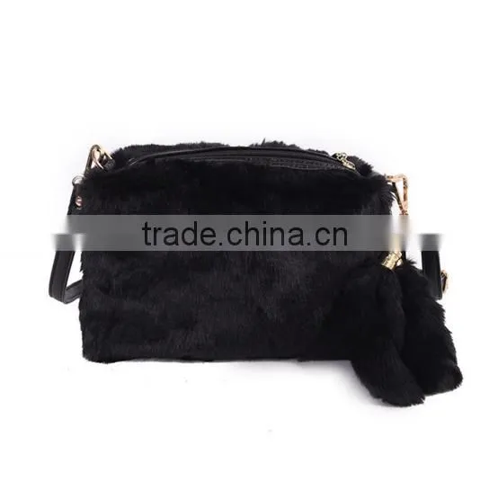Winter Cute China Manufacturer Rabbit Fur Handbags With Low Price photo-2