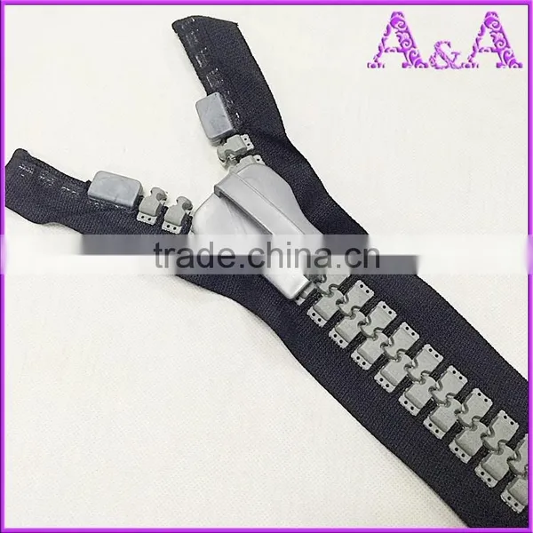 #8 #10, Whole Sale Large Plastic Zipper,derlin Zipper,big Teeth Plastic Zipper photo-4