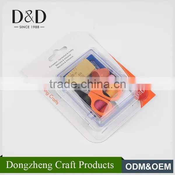 China Supply Family Reserve Mini Size Ingenious Emergency Mini Sewing Kit With Scissors photo-2