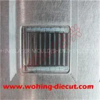 Steel Counter Plate With High Accuracy And Embossing Space And Multi Creasing Lines