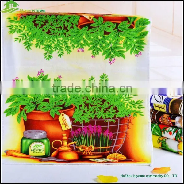 Wholesale Tea Towel Cheap Designs Microfiber Souvenir Tea Towels photo-2