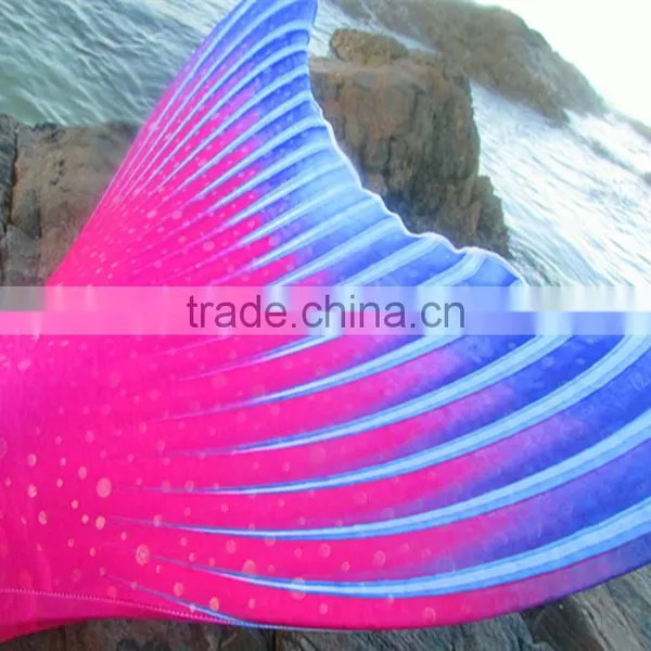 Ultra Shinny Fabric Swimmable Monofin Mermaid Tail for Swimming photo-4