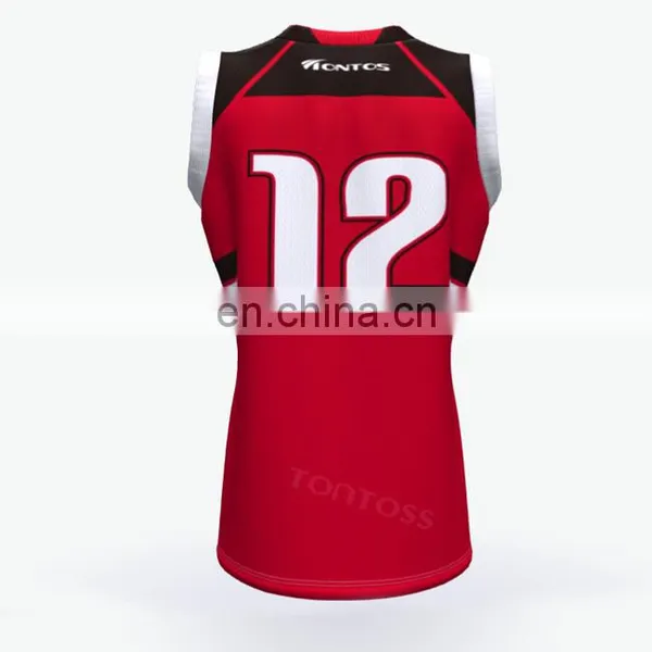 Sublimation Custom Sleevesless New Custom Basketball Top photo-4