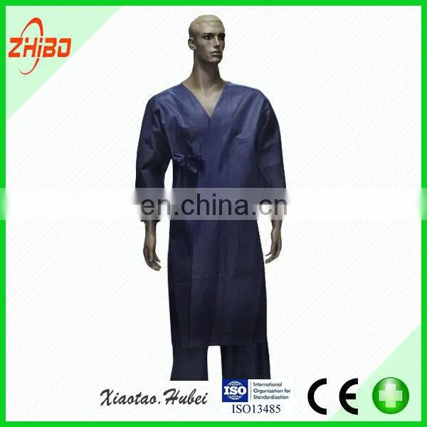 Non Woven Disposable pp Fabric Massage Robe for SPA Single Use photo-5