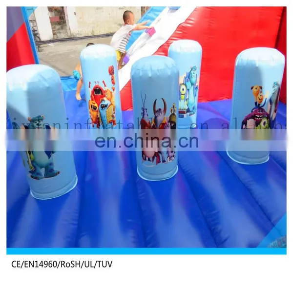 5 in 1 Inflatable Combo Castle/inflatable Bouncy Castle/inflatable Bouncers Combo With Art Panel photo-3