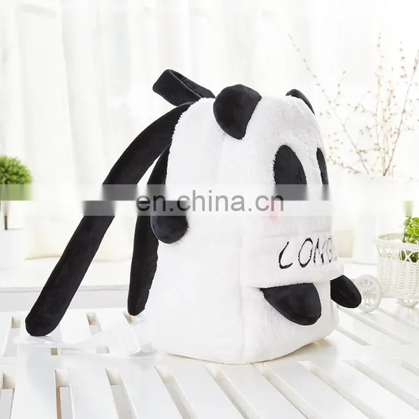 Fashionable Quality Plush Panda Pattern Handbag for Children photo-2