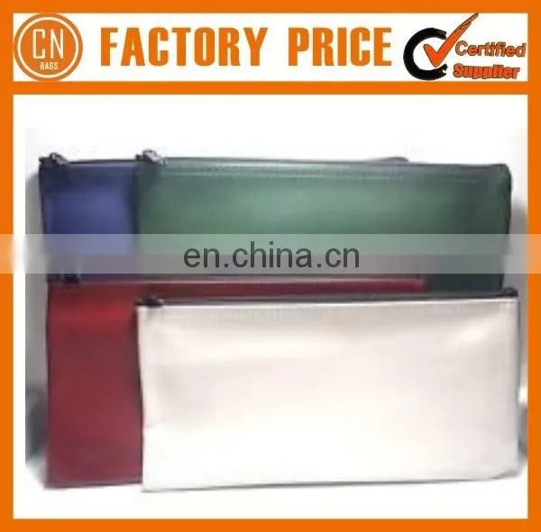 Portable Hot Selling Zippered Bank Bag