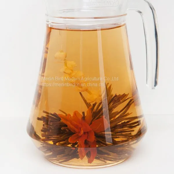 Chinese Artistic Handmade Flower Blooming Tea China Gift Flower Tea Balls photo-2