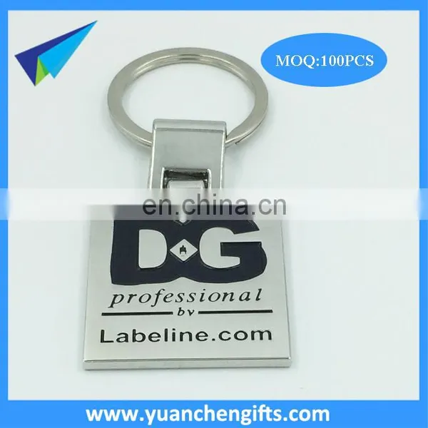 High quality custom metal keychain metal blank keychain and soft enamel keychain