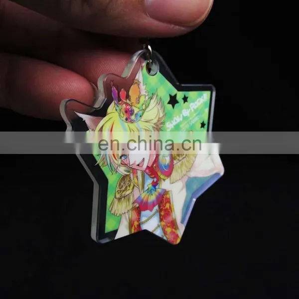 Custom Anime Acrylic Keychain for Mobile Phone photo-2