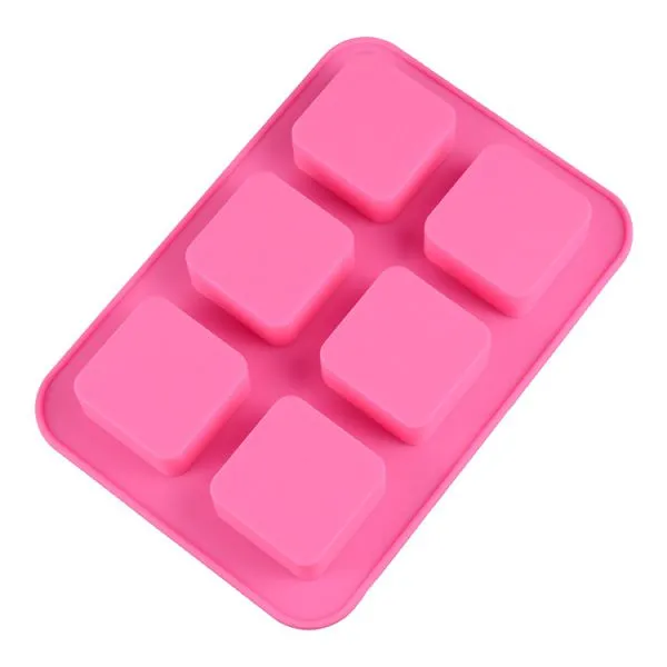 Free Sample Food Grade Heat Resistant Nontoxic Silicone Cake Mold Baking Mousse Pudding Mold Tool 6holes photo-3