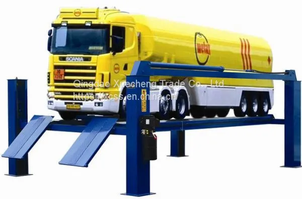 8/10/12/15/16 TON Hydraulic Car Lift Four Post Lifter for Large Vehicles