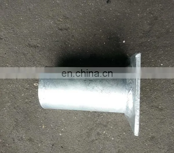 Galvanized Pile Cap Foundation Earth Lead Extension Welding up Ground Pier photo-4