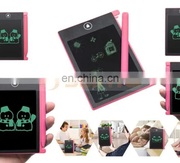 4.4 Inch LCD Erasable Writing Tablet Children Early Education Notepad photo-6