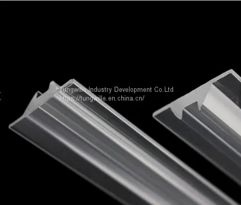 LED Strip Profile Cover Plastic / Linear Transparent Lens 2835 3030