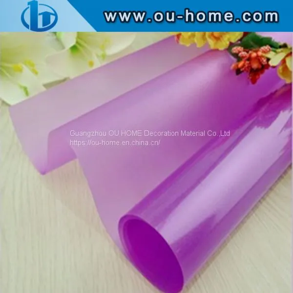 OUHOME PVC Decorative Privacy Window Film Non-pollution Glass Film Frosted Sticker photo-5