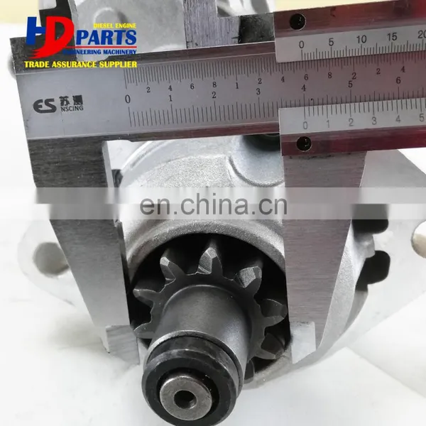 Excavator R220-9 Starter Motor 24V 4.5KW 10T photo-2