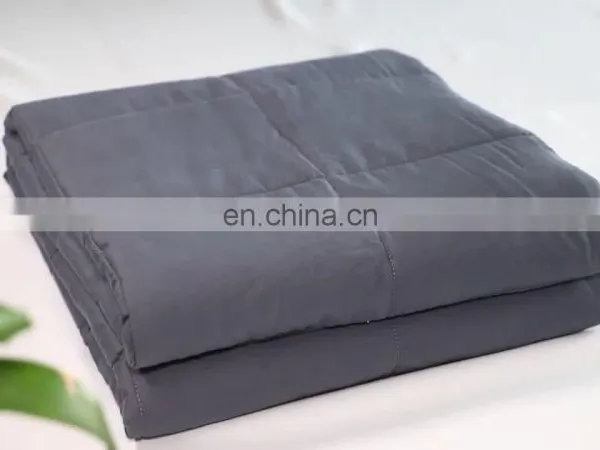 Super King Size Thick Quilted Sensory Gravity Sherpa Weighted Blanket