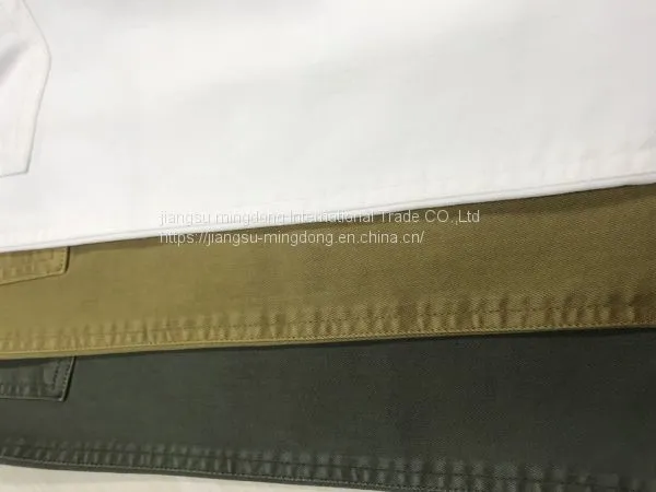53%Cotton 24%Rayon 20%Coolmax 3%Spandex Peached Slub Twill photo-2