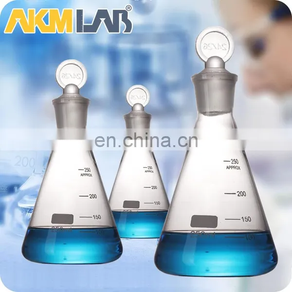 AKM LAB 100ml Conical Flask Erlenmeyer Flask With Narrow Wide Mouth photo-5
