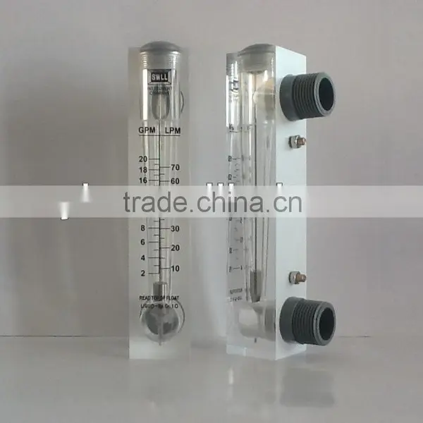 Acrylic Panel Mounted Flow Meter for Clean Water photo-4