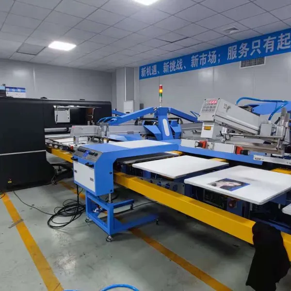 China Factory T Shirt Oval Screen Printing Machine t- Shirts Silk Screen Printer Printing Equipment photo-4