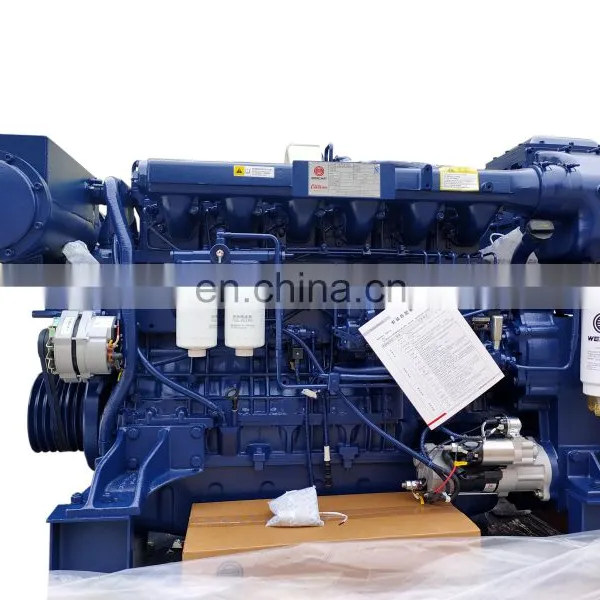 Brand New 288KW Weichai WP12 WP12CD317E201 Marine Generator Engine photo-3