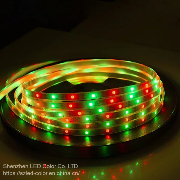 SK9822 Colorful 5V Light Strip RGB 5050 Digital LED Strip LC8823 photo-3