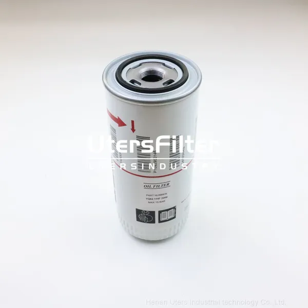 1613874700 1613874799 Replacement Atlas Copco Air Compressor Oil Filter Element photo-2