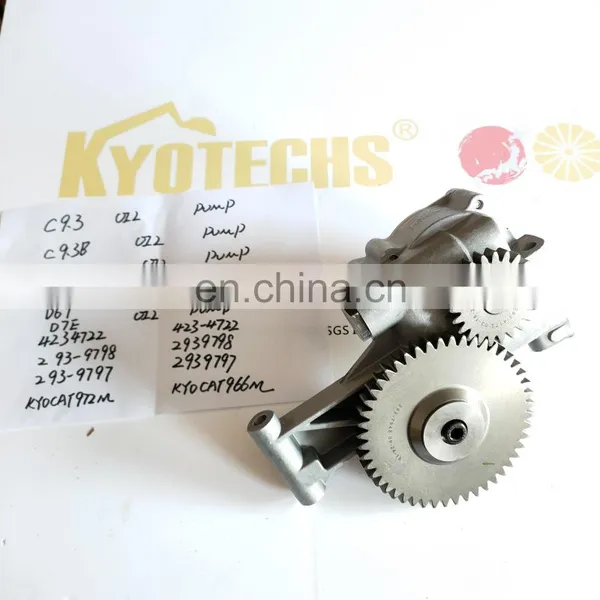 Kyotechs 4234722 423-4722 293-9797 2939797 E336E E336 D6T D7E	OIL PUMP photo-2