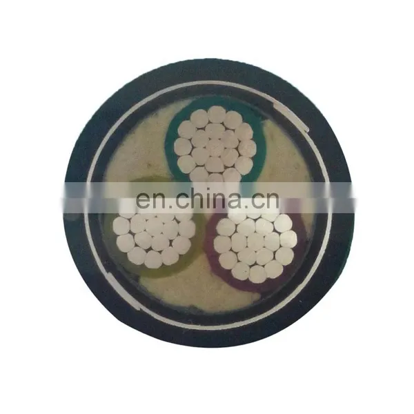 8.7/15kv 3 Core 3*120mm2 3*185mm2 Copper Conductor Medium Voltage 95mm2 50mm2 Hv Sta Xlpe Cable photo-4