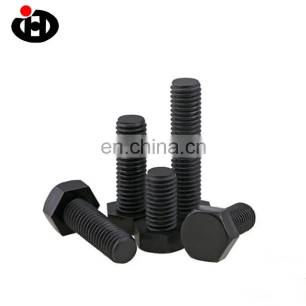 High Tensile DIN933 Heavy Black Oxide Hex Bolt M15 photo-2
