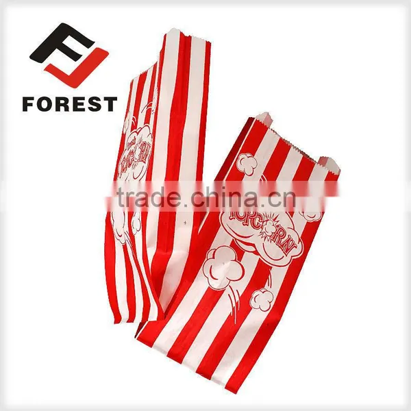 Microwave Popcorn Paper Bags With Colored Lunch Bags photo-3