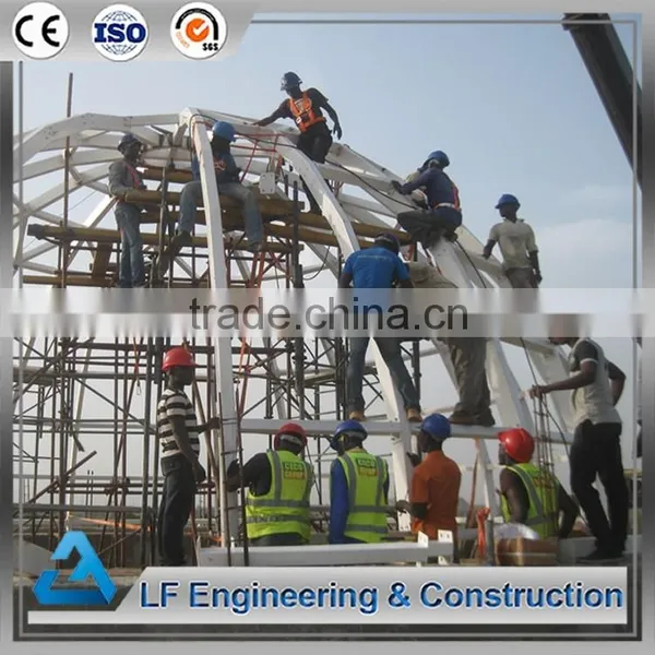 Economical Cost Long Span Steel Structure Prefab Dome photo-4