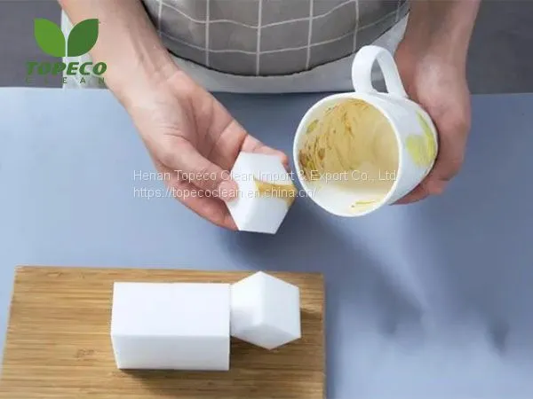 Compressed Melamine Sponge High Density White Sponge photo-5