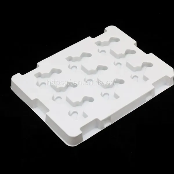 Plastic Packaging Customized Containers High-quality White PET Blister Trays Vacuum Forming Supplier photo-3