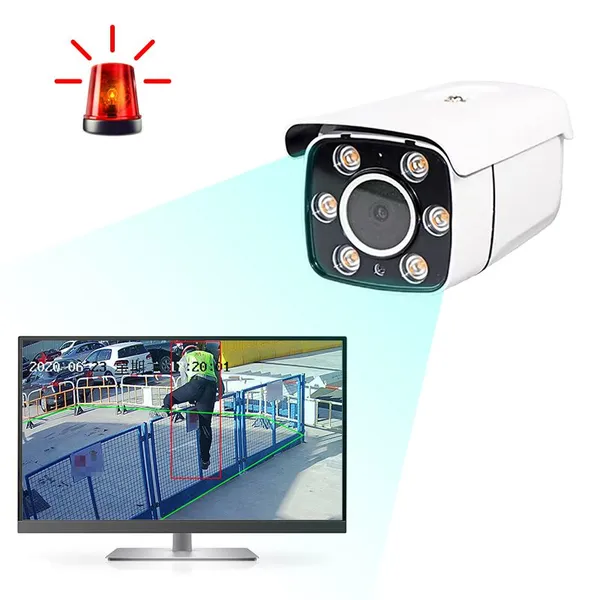 AI personnel intrusion detection cameras artificial intelligence device