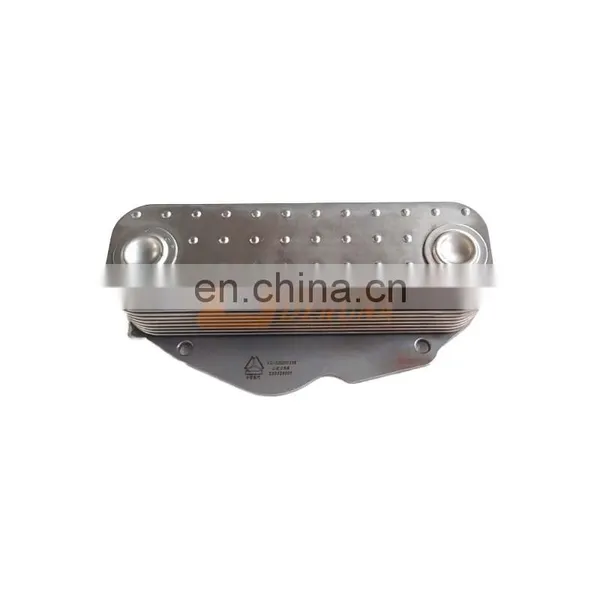 China Heavy Truck Sinotruk HOWO T5g T7h Tx Truck Spare Parts VG1500010335 Oil Cooler photo-3