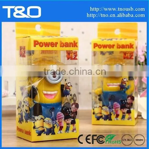 Cute Cartoon 2600mAh Phone Power Backup Charger photo-3