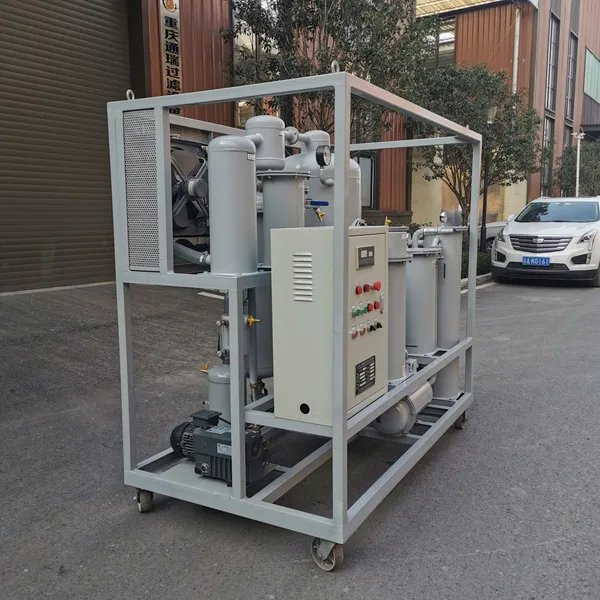 Mobile Lubricating Oil Filtration System for Lube Oil Decolorizing photo-2