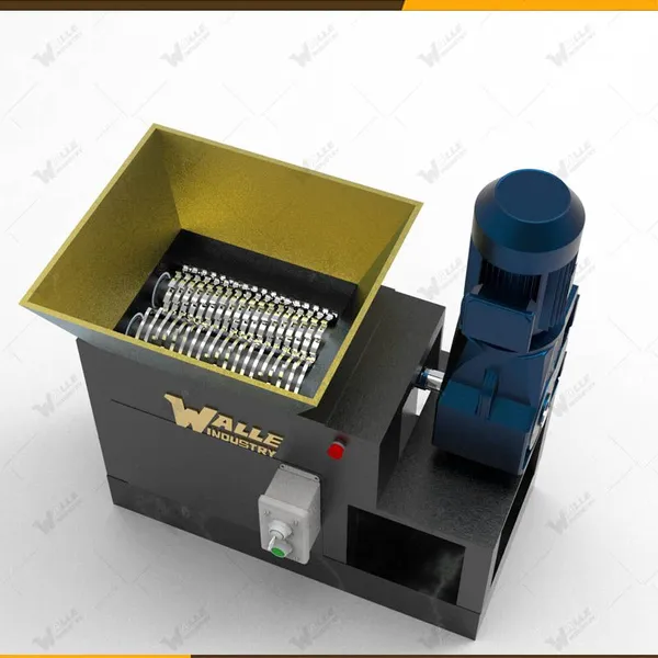 WL200 Portable Smaller Double Shaft Shredder Food Waste Shredder Machine photo-2