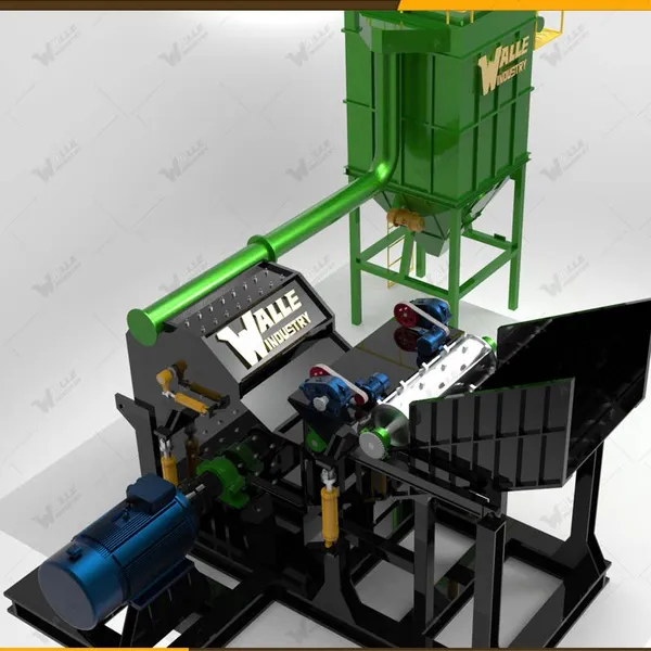 WL-315 Metal Hammermill Shredder Metal Crusher Metal Waste Recycling Machine photo-3