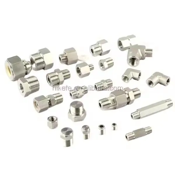 Universal High Quality 3 Way Male Cone Tee Hydraulic Hose Fitting Adapters Hydraulic Banjo Fittings SS316 Adaptor JIC BSP Metric NPT Thread photo-4
