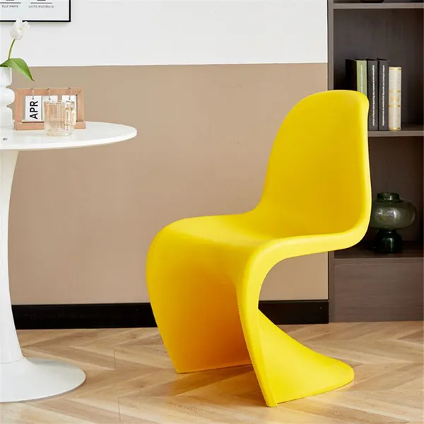 Modern Stacking PP Outdoor Dining Plastic Chairs photo-4