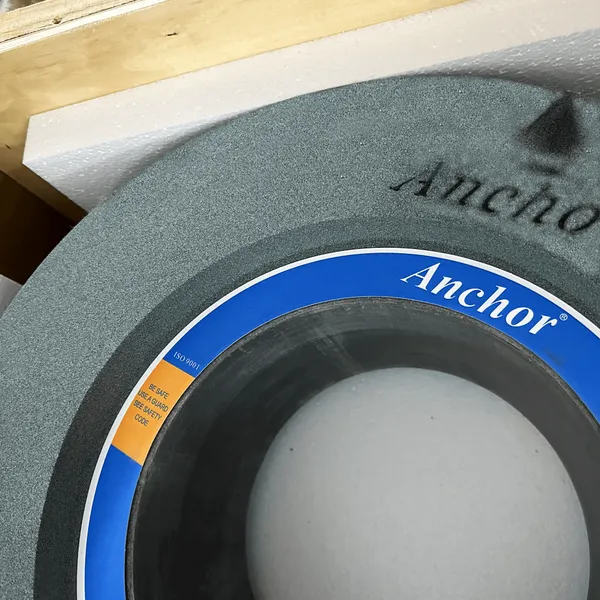 Taiwan Anchor 18-Type GC Green Silicon Carbide Centerless Grinding Wheel 455*205*228.6mm for Precision Grinding photo-3