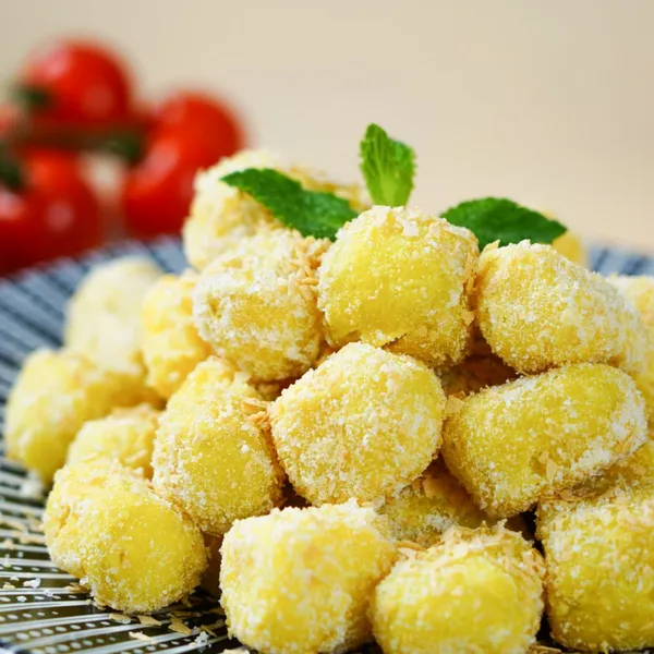 Fried Chinese Yam Semi-finished Product: Fried Snack, Leisure Food, Battered Crispy Yam, Candied Yam Chunks; Commercial Wholesale300g photo-2
